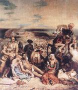 Eugene Delacroix Scenes from the Massacre at Chios USA oil painting artist